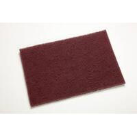 3M Maroon Scotch Brite Hand Pad (Per Pad)