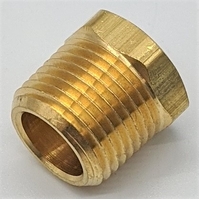 BRASS FITTING BUSH 1/4 F X 3/8 M