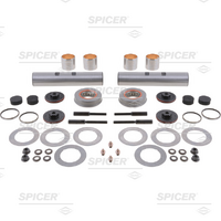 328347 King Pin Kit Suits Kenworth Steer Axle (E Series 1002-1462 Bronze Bushing)