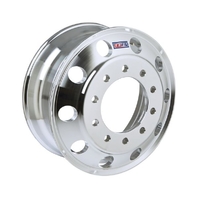 TRP BRAND Alloy wheel polished Inside/Out PCD 335.7 x 10 stud @ 26mm 22.5" x 8.25" Part No.8-22-335P1 (x ref 882523DB)