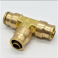 PTC Union Tee Piece 1/2 Brass Fitting