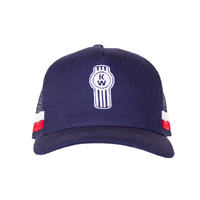 New Kenworth Youth's Trucker Cap in Navy