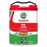 Castrol RX Super 15W-40 CJ-4/E9 20L 3418280