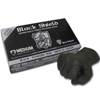 Maxisafe Black Shield Heavy Duty Nitrile Gloves - Medium - 100 Pack