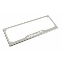 Kenworth Number Plate Surround - Standard Design