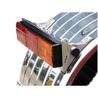 STAINLESS STEEL TAIL LIGHT MOUNT (PAIR)