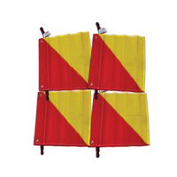 Mesh Flags - Kit of 4 with Bungy Straps