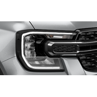 Ford Ranger Headlight Surrounds Matte Black Kit NXT GEN XLT/Wildtrack