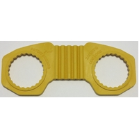 Zafety Lug Lock Yellow (Single)