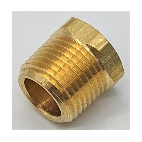 BRASS FITTING BUSH 1/4 F X 3/8 M