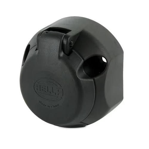 Hella 7 Pole Round Plastic Socket 4901