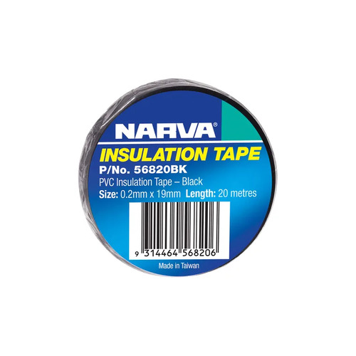 56820BK 19MM PVC INSULATION TAPE (BLACK)