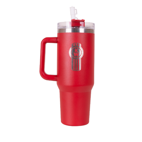 Kenworth 1.2L Stainless Steel Tumbler in Red