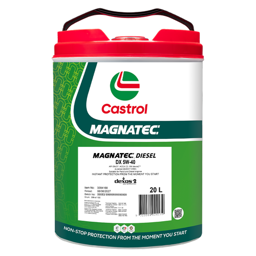 Castrol Magnatec Diesel Dx 5W-40 20L