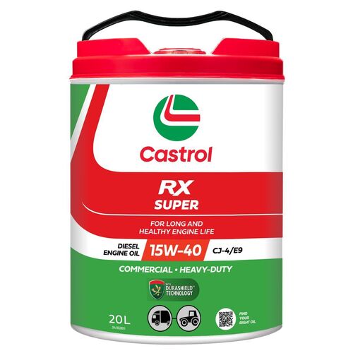 Castrol RX Super 15W-40 CJ-4/E9 20L 3418280