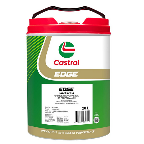 Castrol EDGE Synthetic 5W-30 A3/B4 Engine Oil 20L