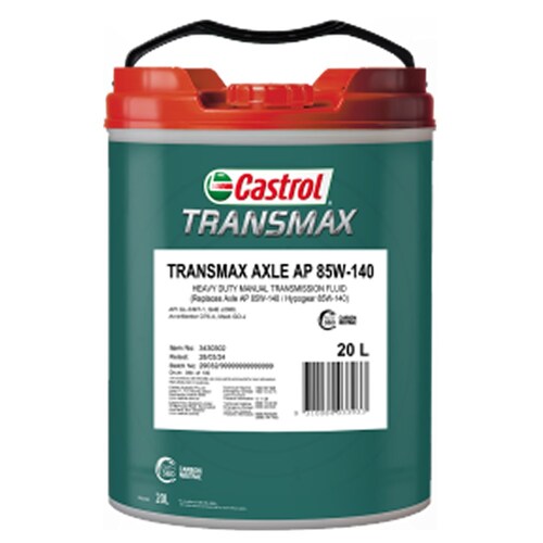 Castrol Transmax Axle AP 85W-140 20L CAS3430302