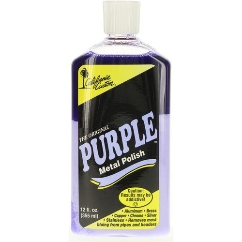 California Custom Purple Metal Polish 355ml