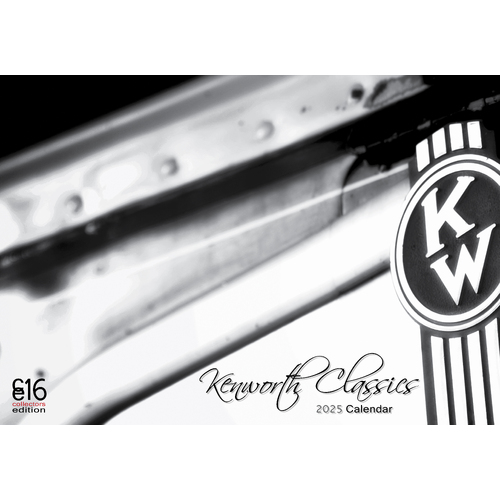 Genuine Kenworth Classics Calendar 2025 KWCLASS1CS2025