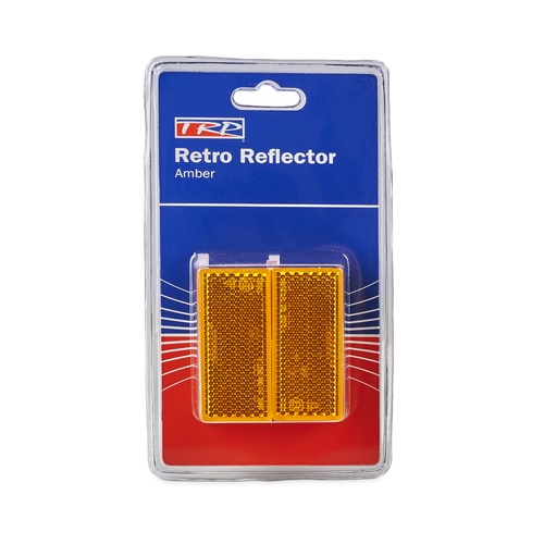 TRP AMBER RETRO REFLECTORS (PACK OF 10)