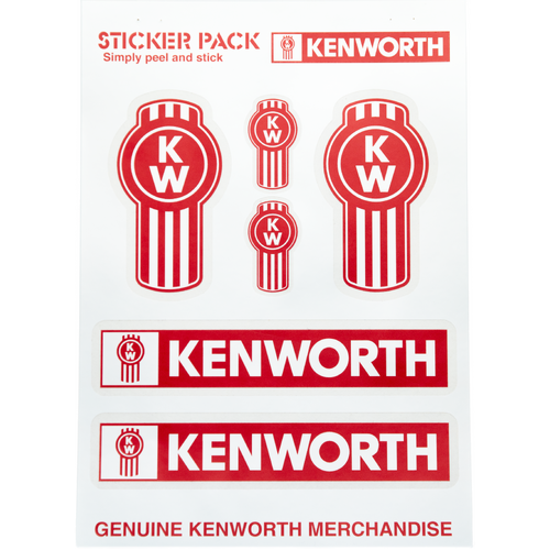 GENUINE KENWORTH Sticker pack