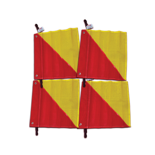 Mesh Flags - Kit of 4 with Bungy Straps