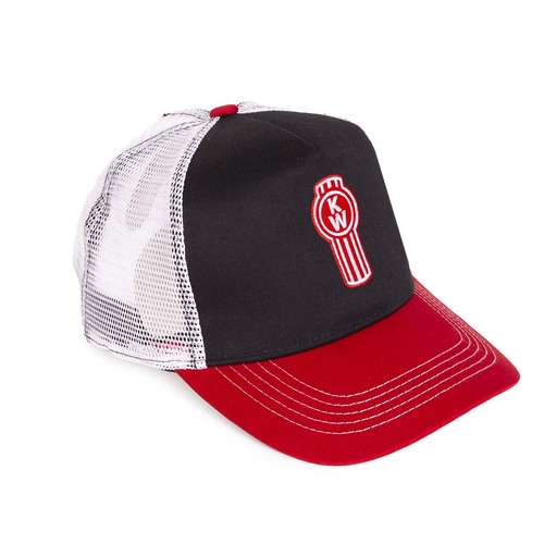 Kenworth Trucker Cap in Black & Red